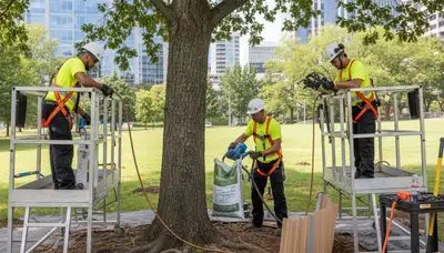 Root protection service for trees in Oklahoma City, OK by Arbor Tree Care