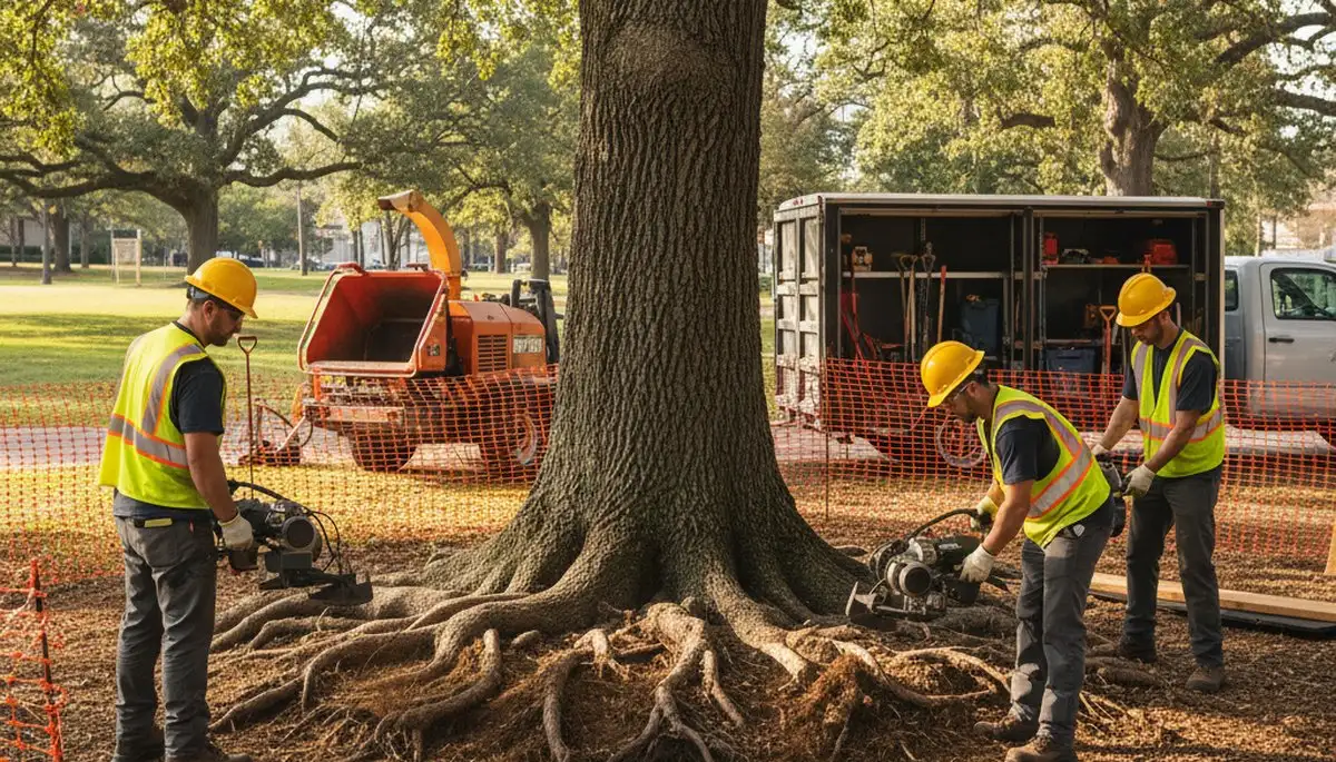 Root protection service for trees in Oklahoma City, OK by Arbor Tree Care