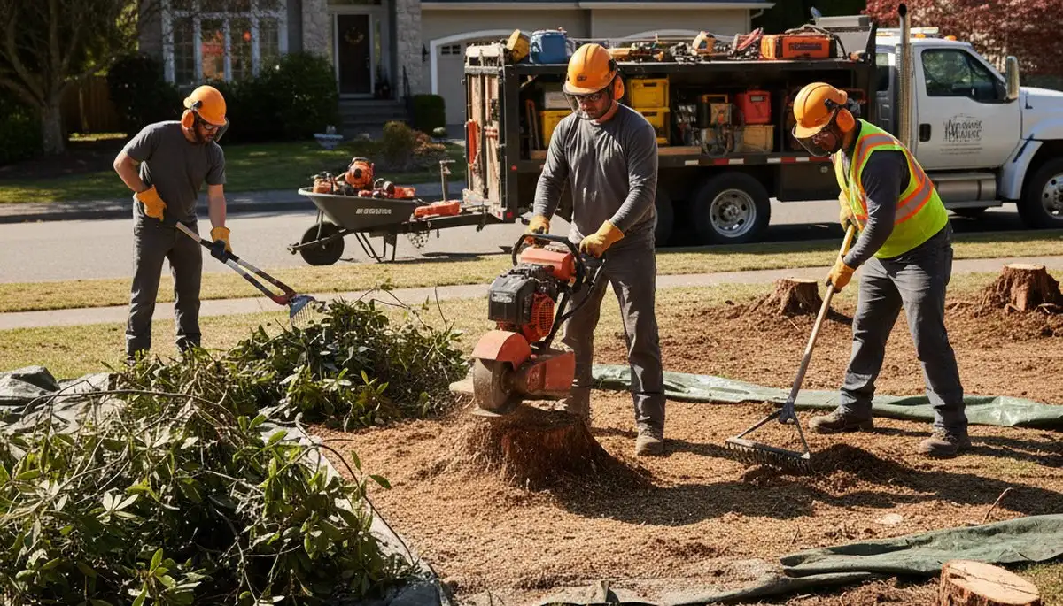Arbor Tree Care removes overgrown shrubs in Oklahoma City, OK for safe, efficient yard clearing