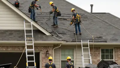 Storm damage tree removal in Oklahoma City, OK by Arbor Tree Care team
