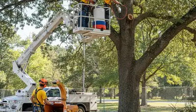 Tree disease treatment service in Oklahoma City, OK by Arbor Tree Care