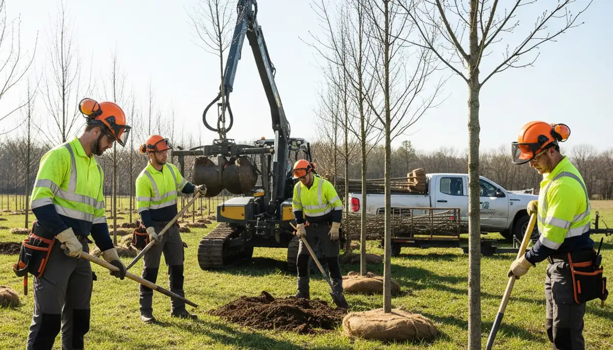 Tree planting service in Oklahoma City, OK for proper tree selection and site preparation