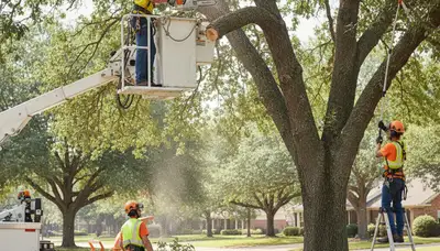 Arbor Tree Care trims trees in Oklahoma City, OK for safer, healthier, well-shaped growth