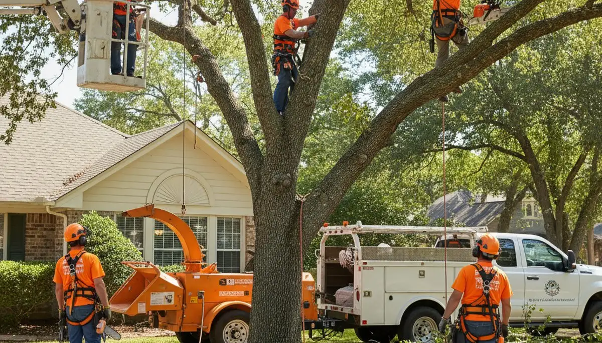 Oklahoma City, OK tree trimming service by Arbor Tree Care for safer, healthier trees
