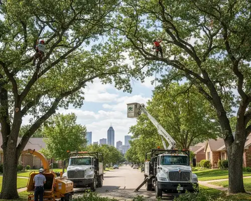 Tree trimming services for Oklahoma City, OK canopy by Arbor Tree Service